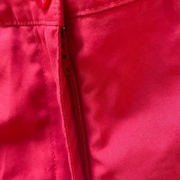 LIZ Golf Audra Red Shorts Size 10 - Picture 9 of 9